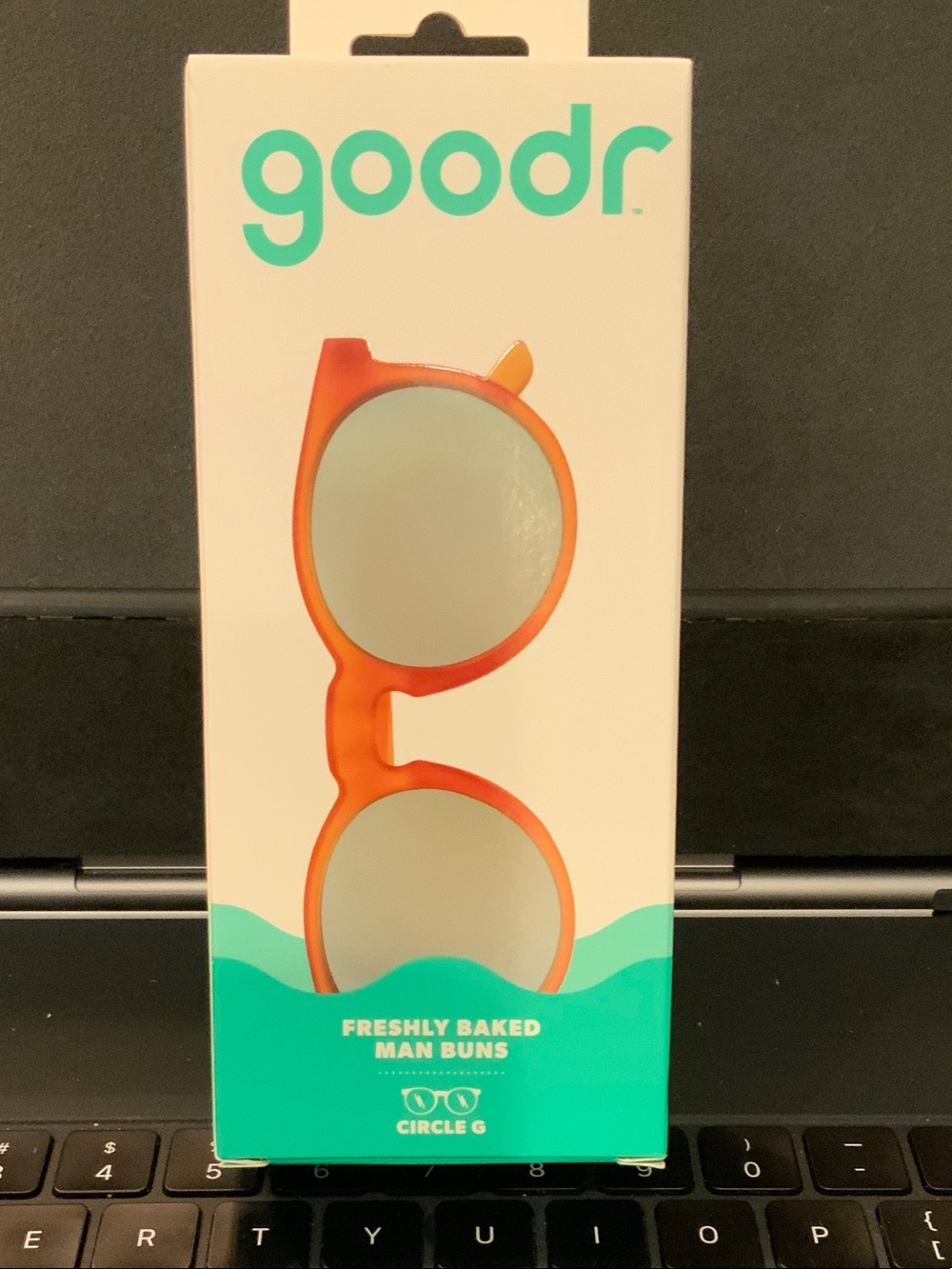Goodr Circle G Freshly Baked Man Buns Sunglasses